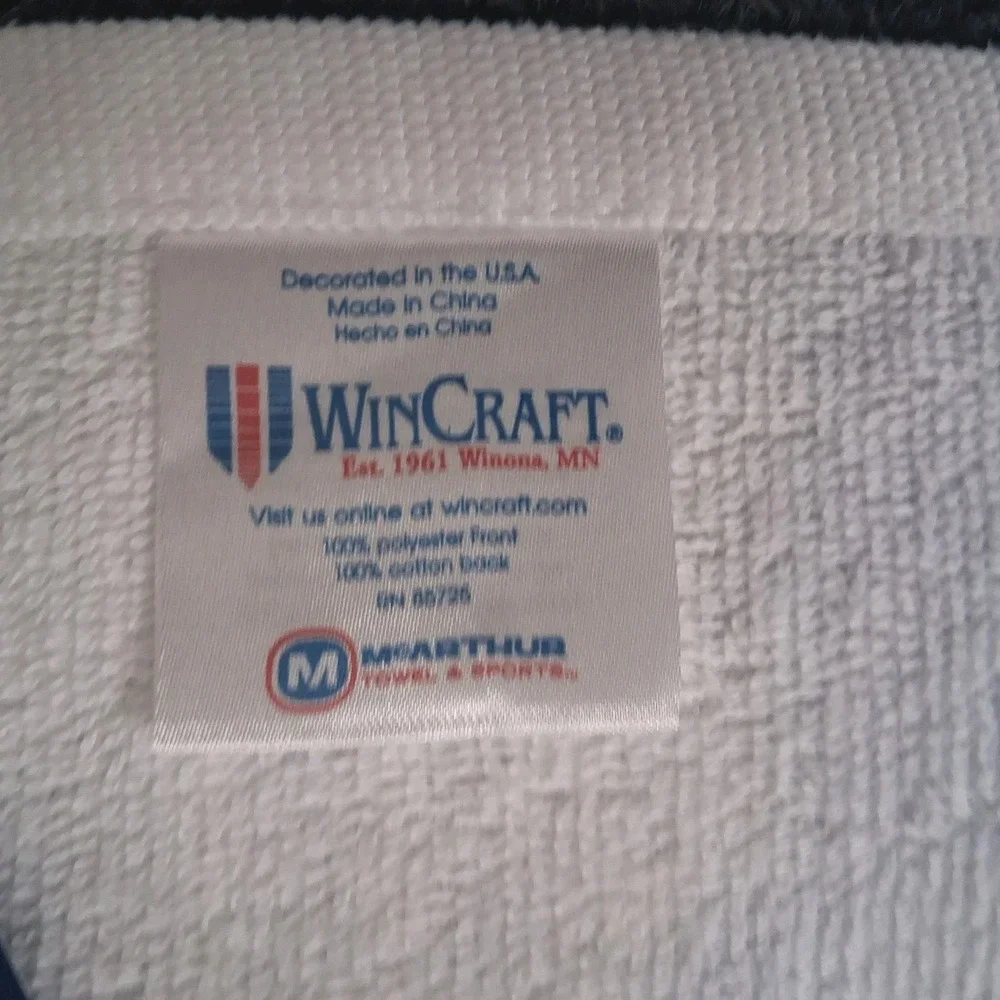 Los Angeles Dodgers Bench Towel 22